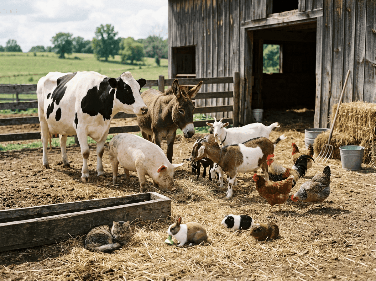 Farm animals